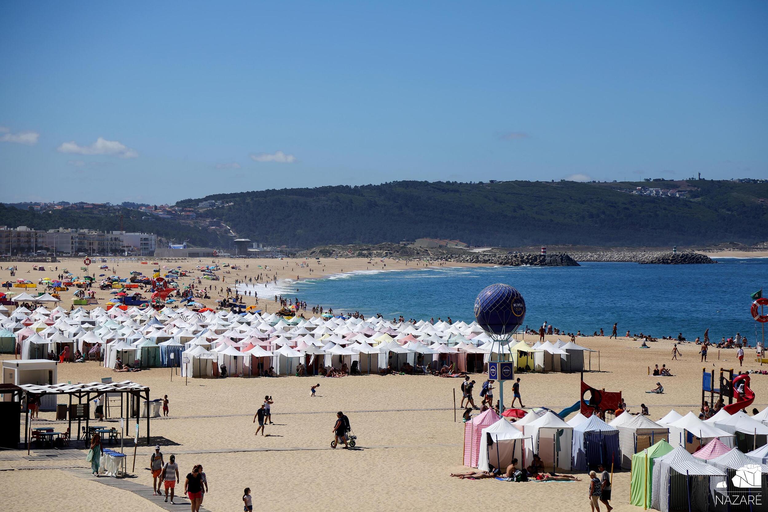 Abriram os Concursos Públicos para uso privativo de ocupação temporária da Praia da Nazaré