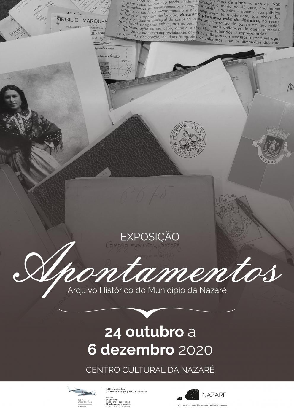 Exposição Apontamentos no Centro Cultural da Nazaré