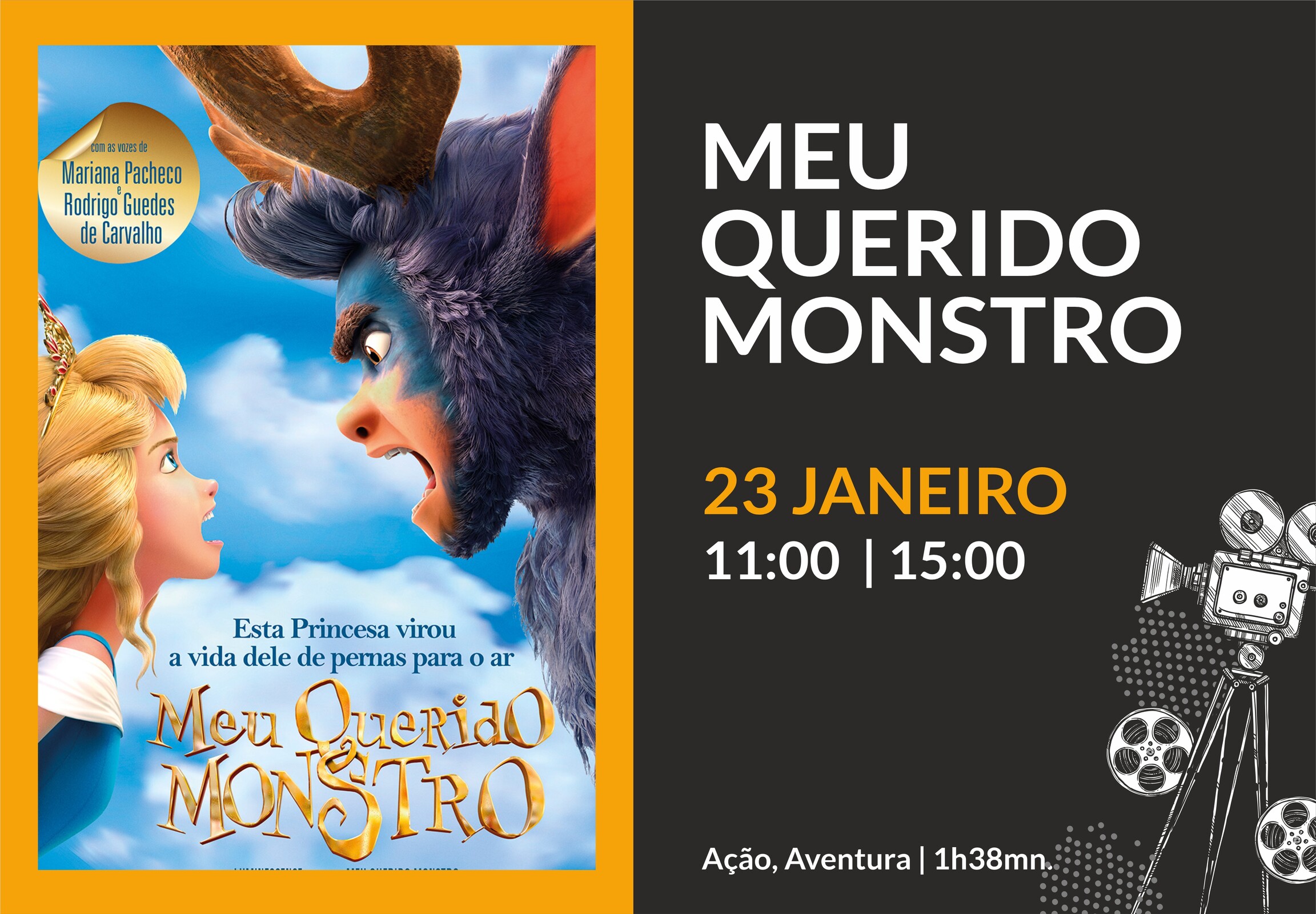 Cinema Meu Querido Monstro