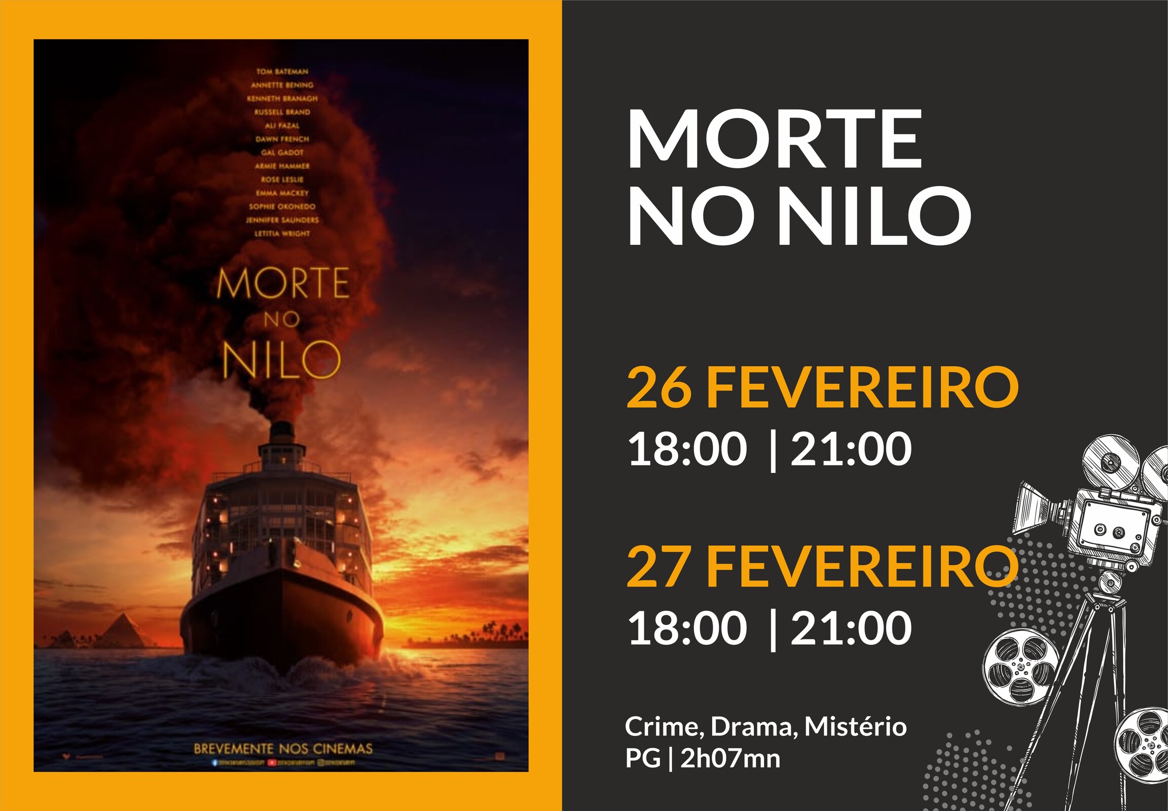 Cinema Morte no Nilo 