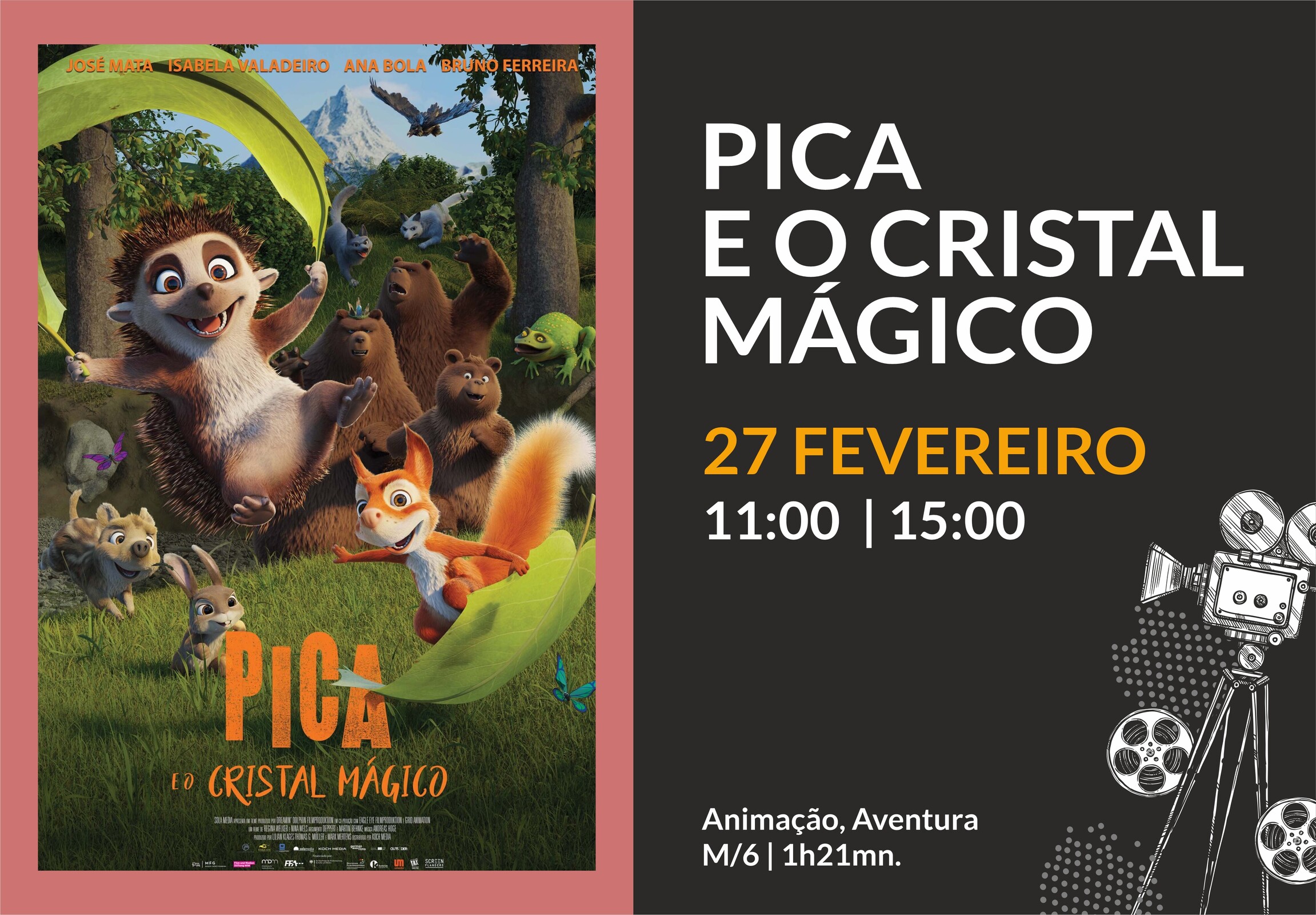 Cinema Pica e o cristal mágico
