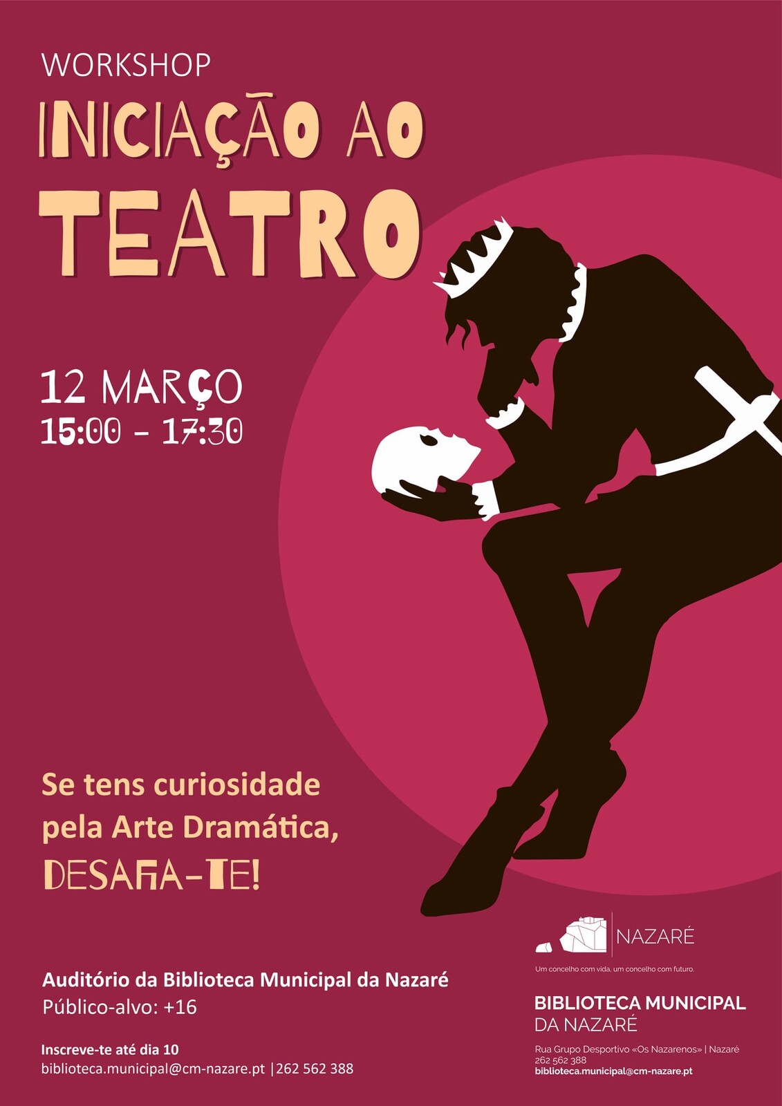 Workshop de Iniciação ao Teatro 