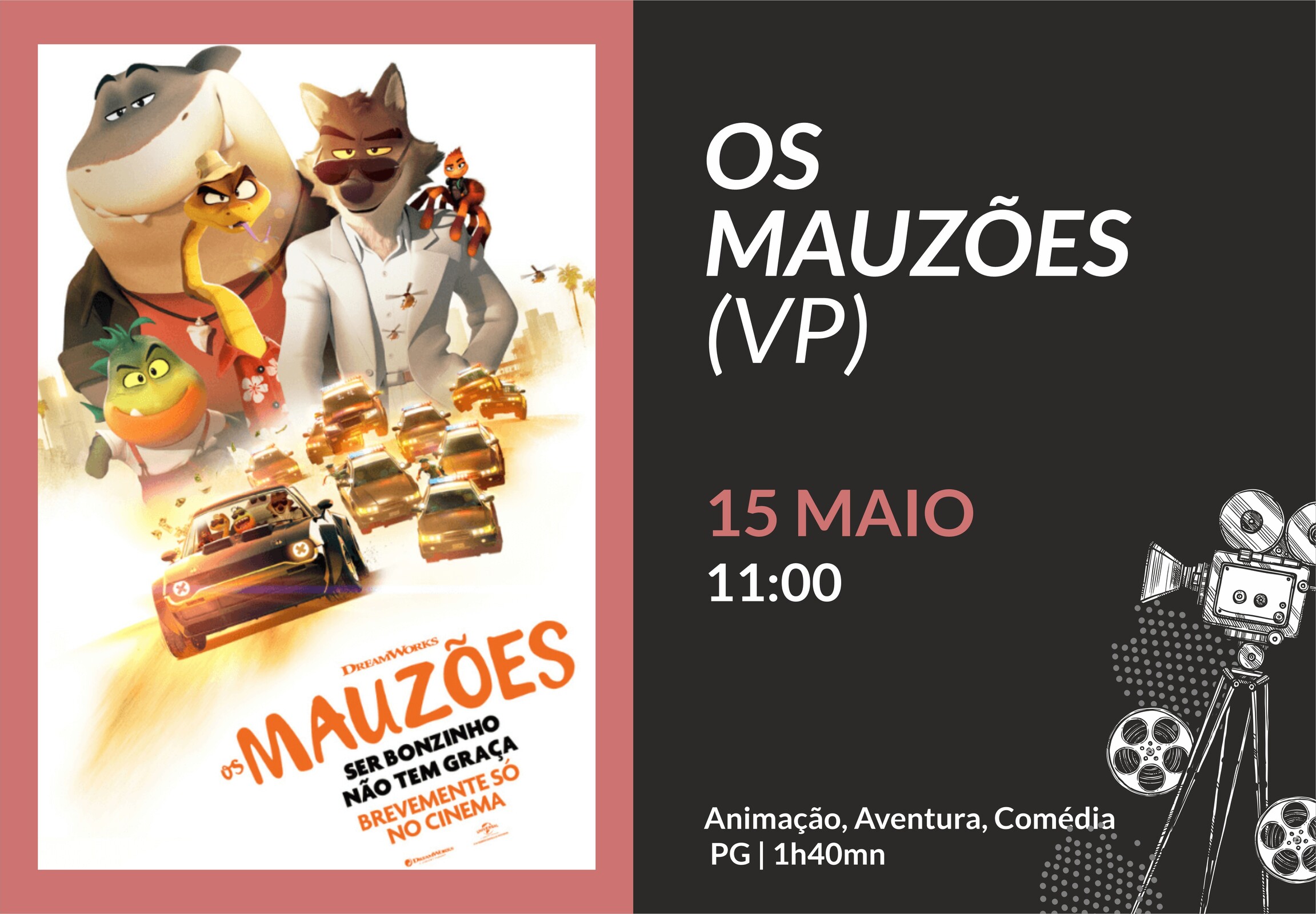 Os Mauzãos - Cinema 