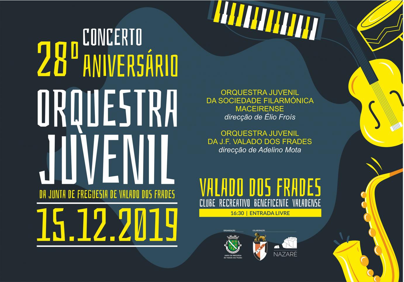 Concerto de aniversário da Orquestra Juvenil do Valado