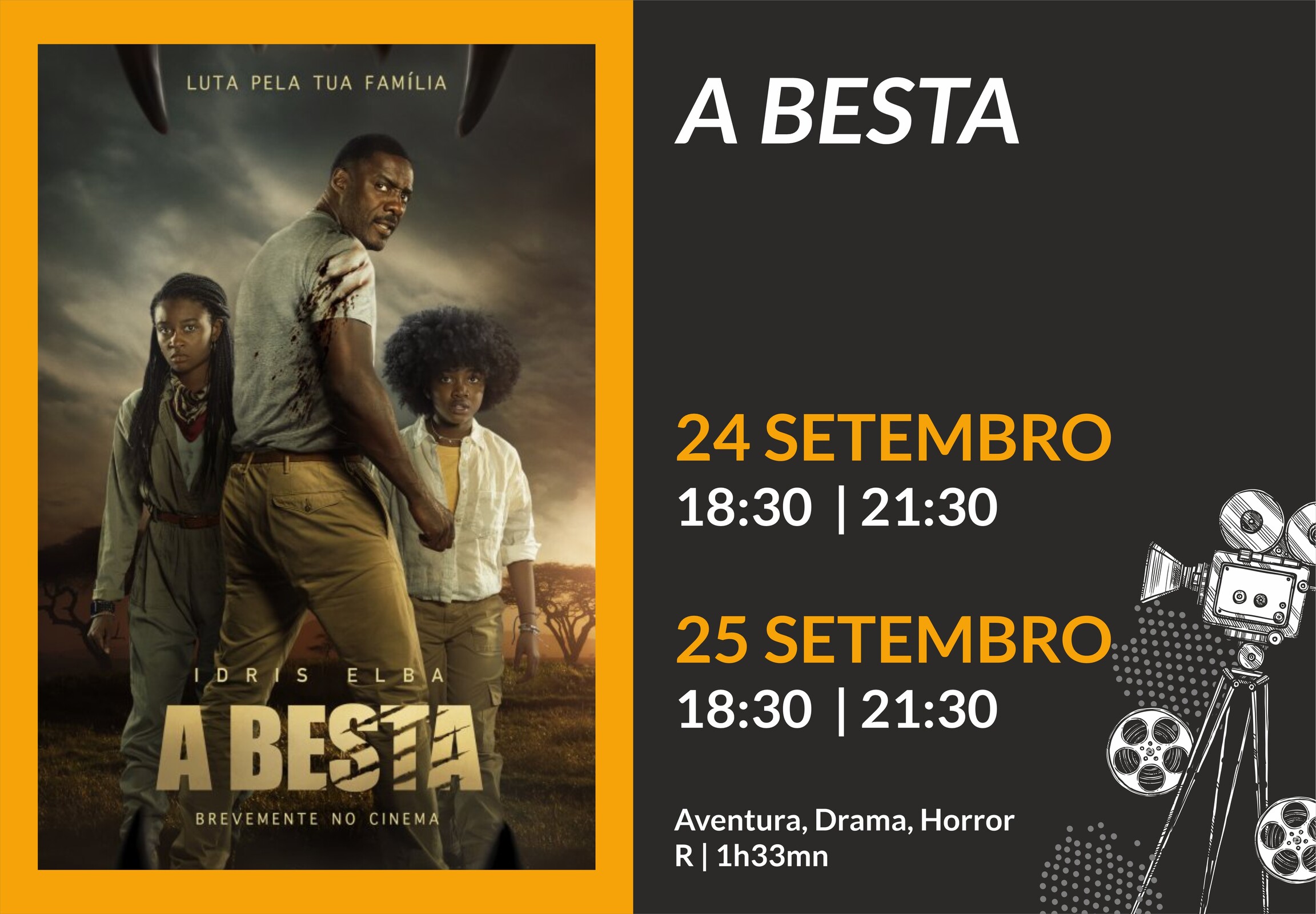 A Besta - Cinema drama, terror 