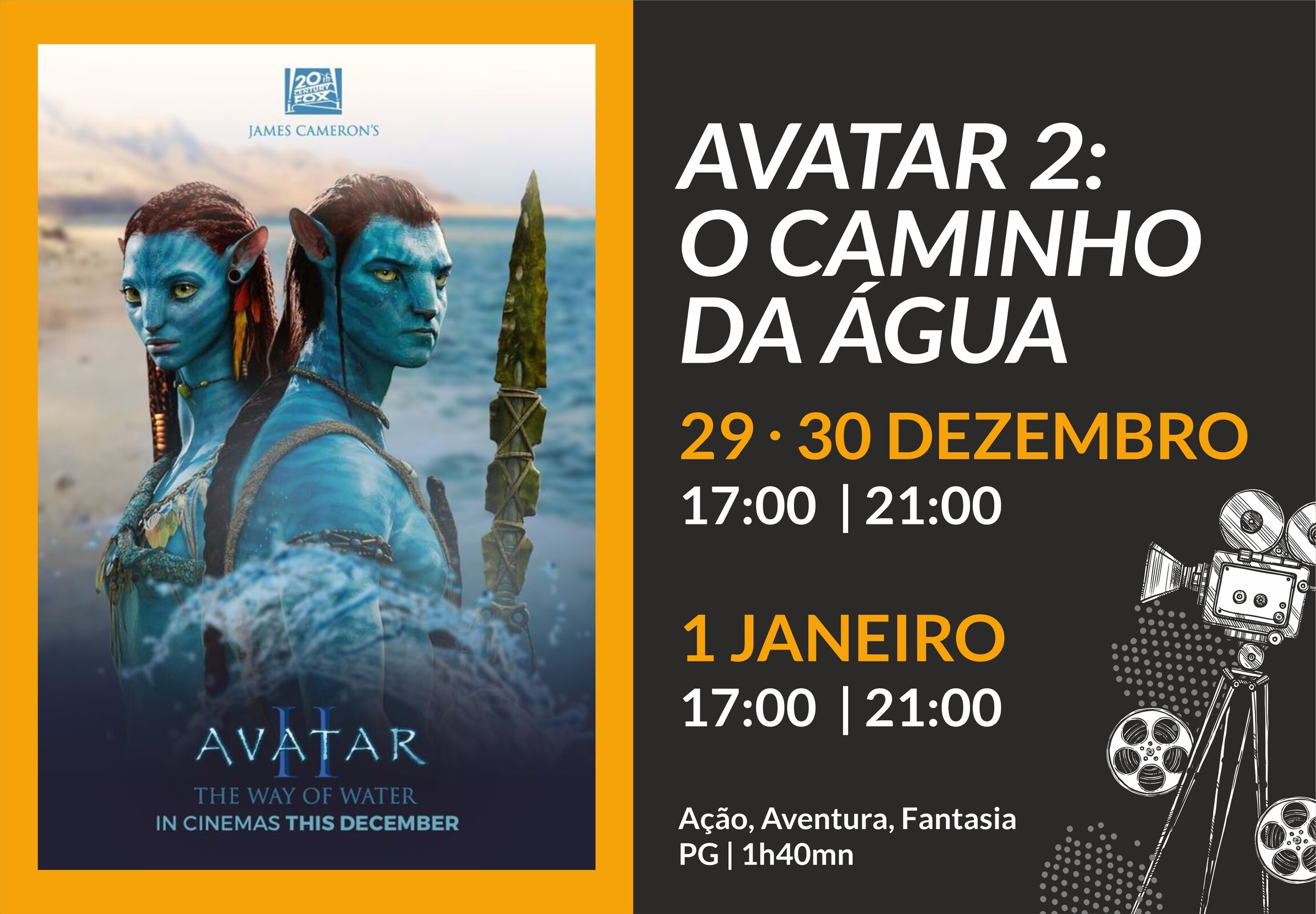 Avatar 2 - cinema 