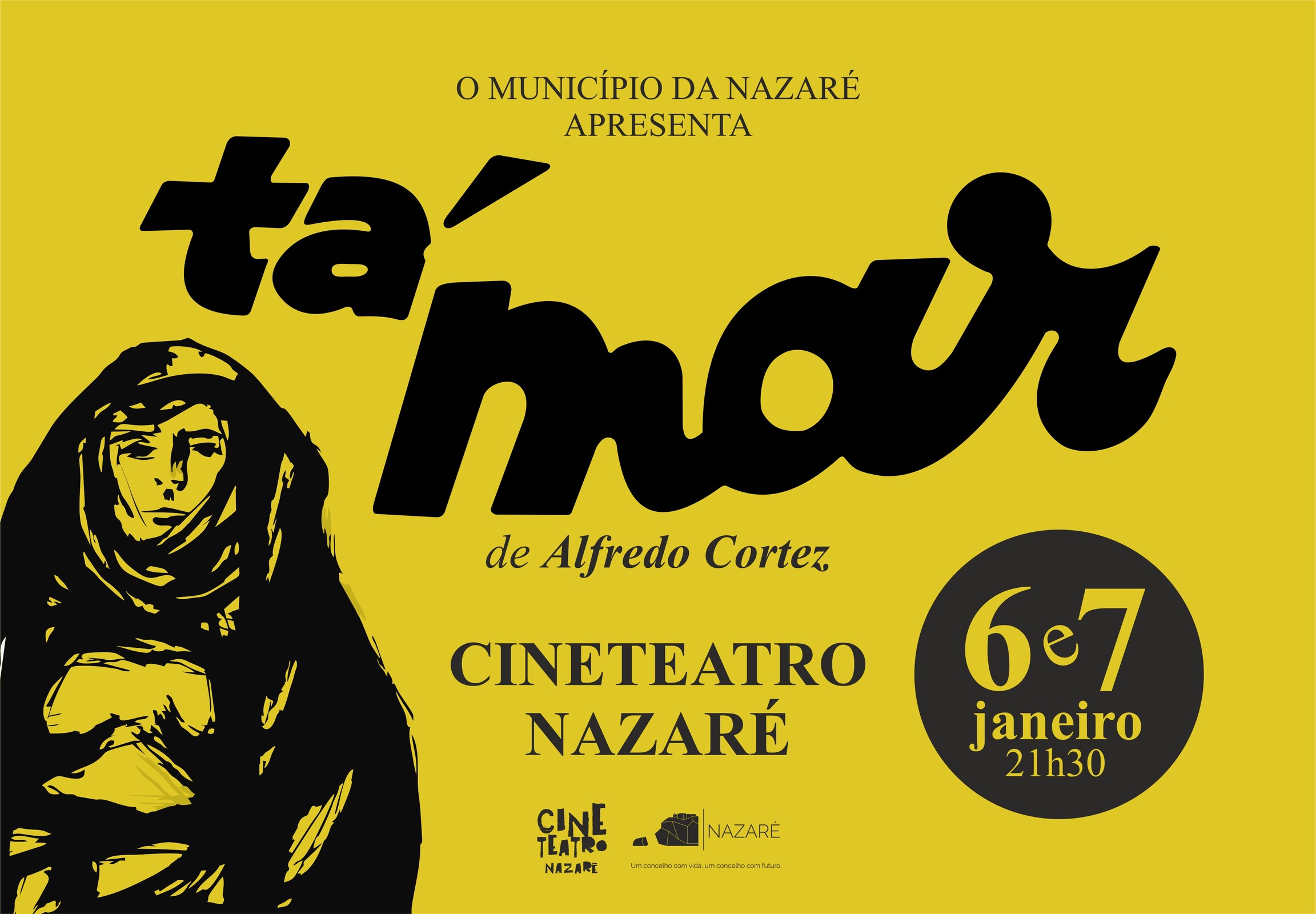 Tá-Mar de Alfredo Cortez no Cineteatro da Nazaré