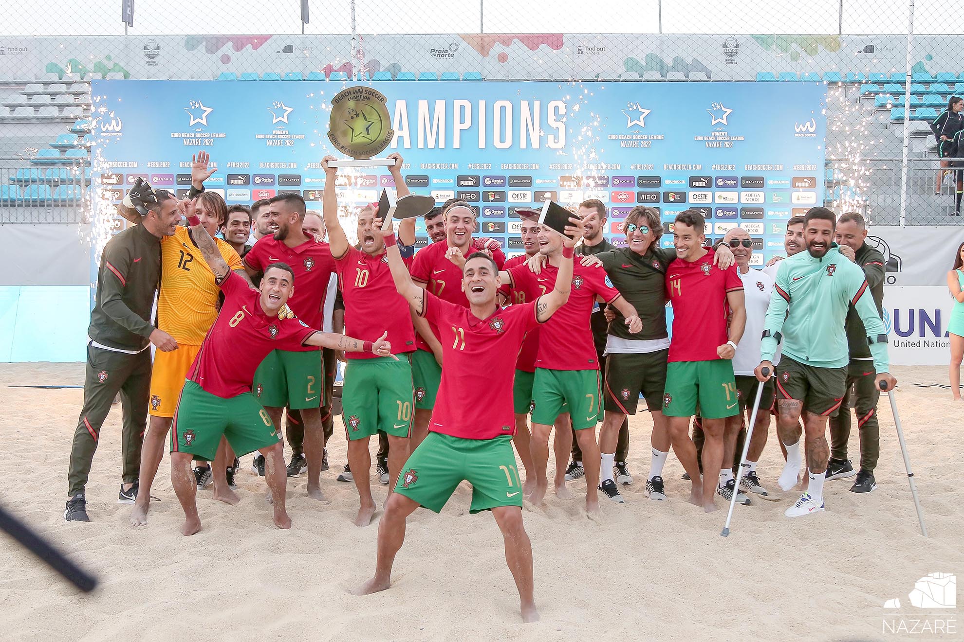 Portugal e Espanha lideram os seus grupos na EBSL