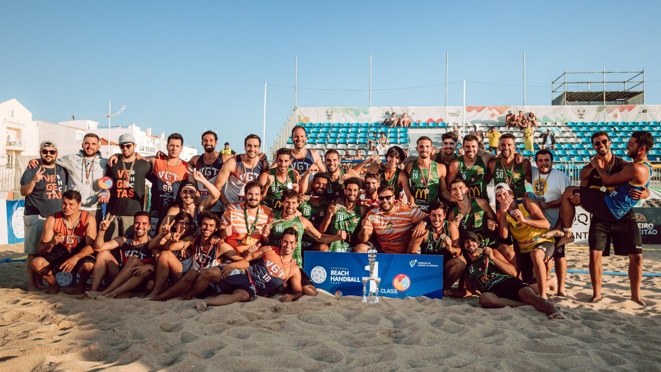 Etapa da Nazaré do Portugal Beach Handball Tour 2022 terminou