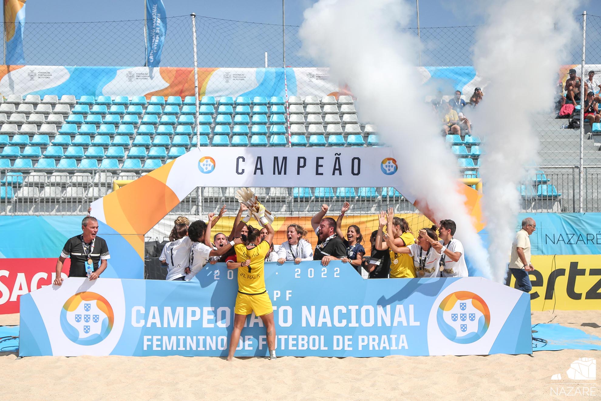 AD Pastéis vencem o Campeonato Elite de Futebol de Praia sucedendo à ACD O Sótão