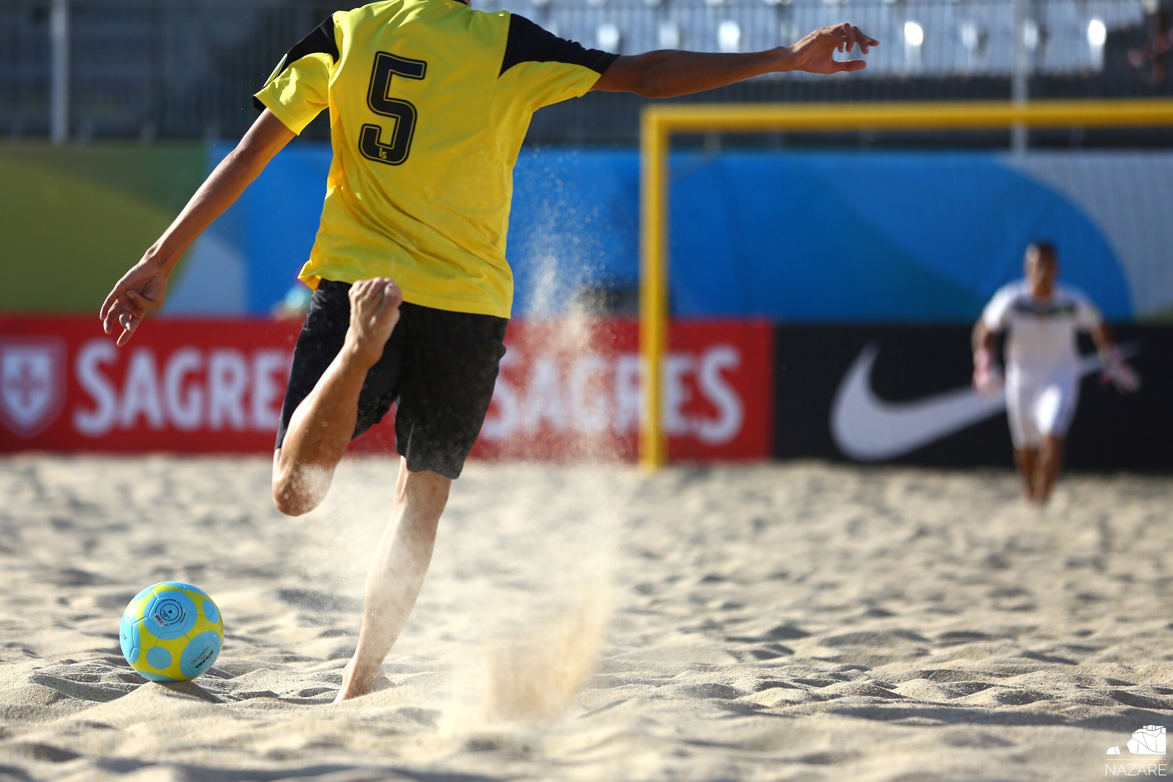 Futebol de Praia - Taça de Portugal em disputa no Estádio do Viveiro