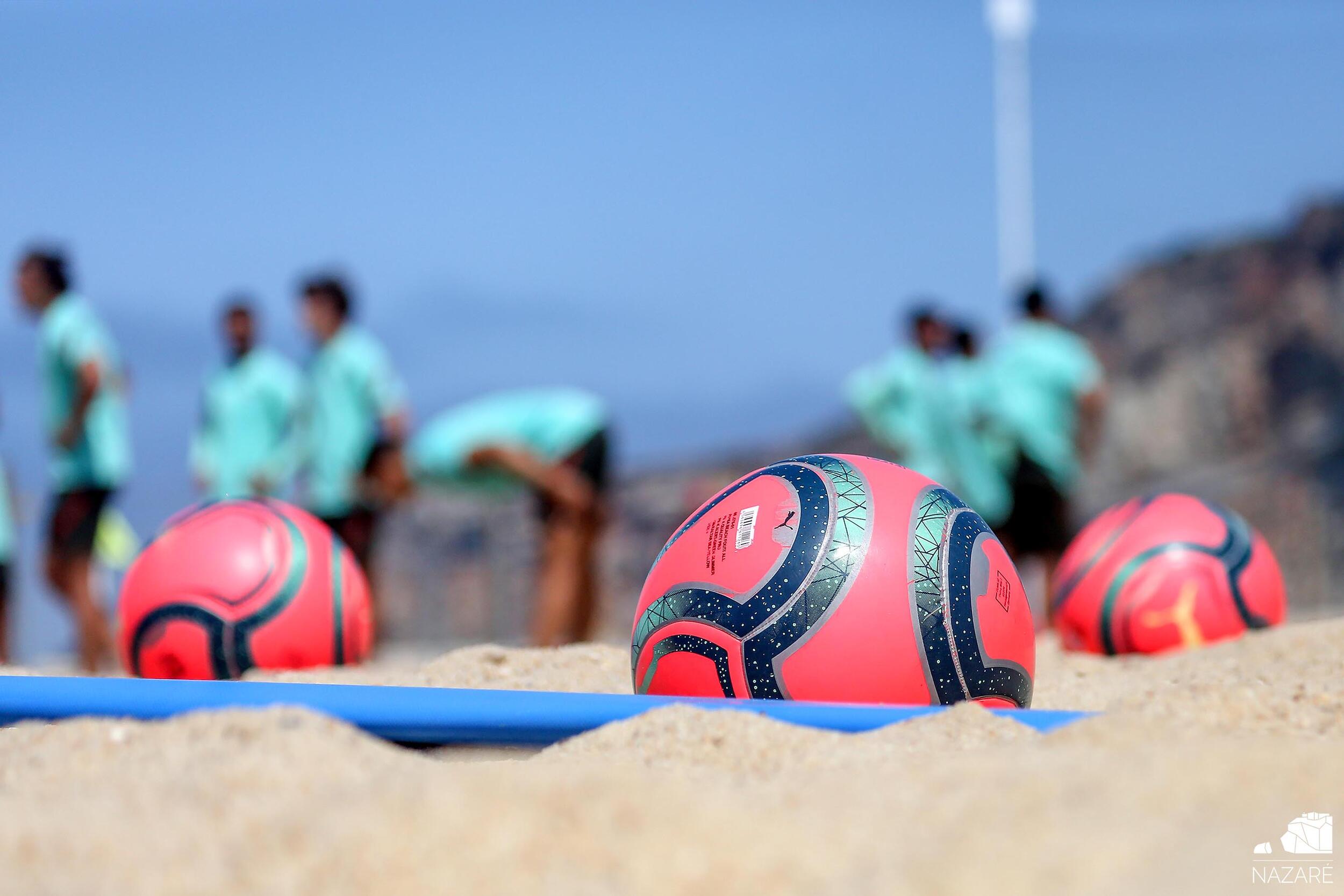 Seleção Nacional prepara a qualificação para os Jogos Mundiais de Areia 2023 na Nazaré