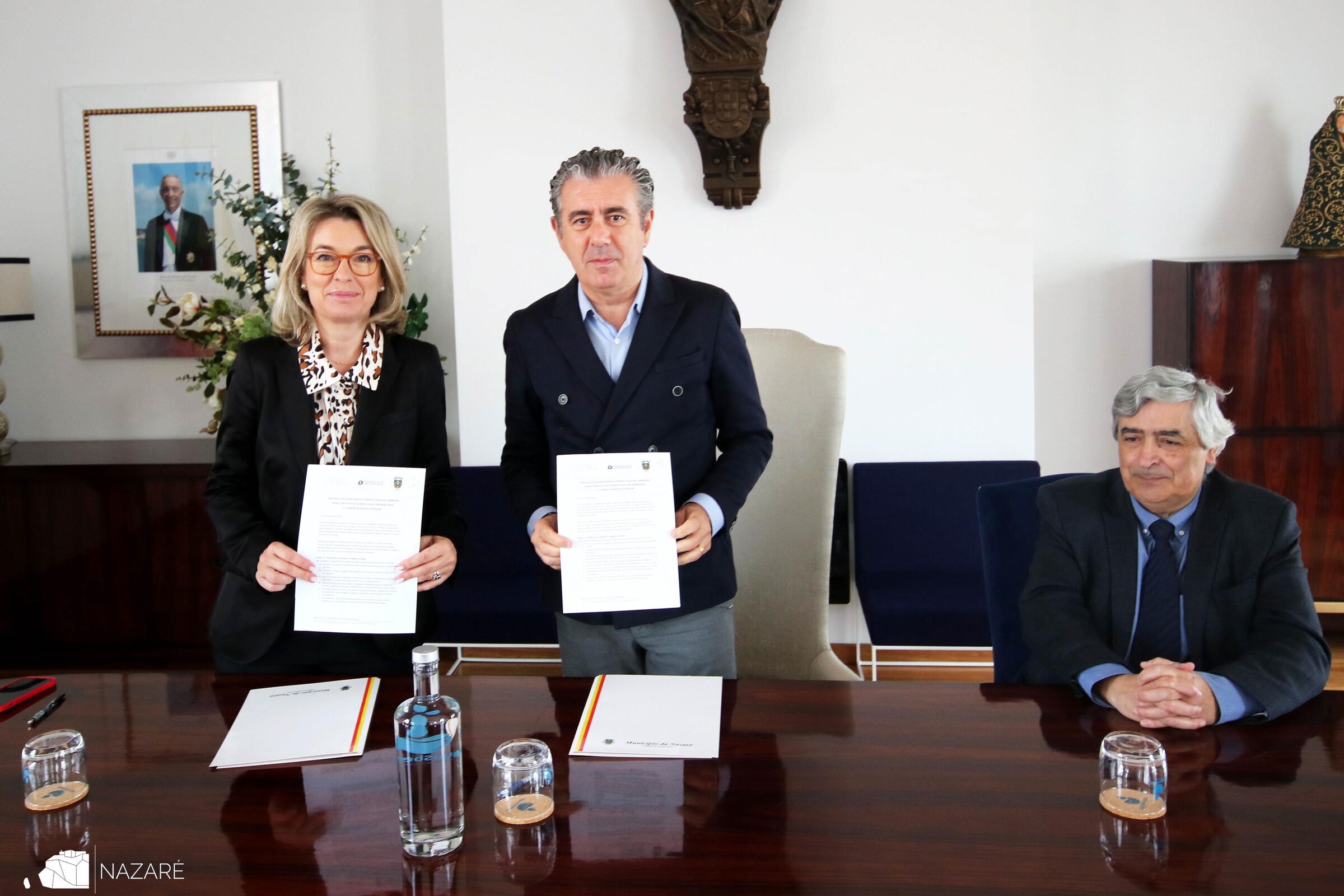 Nazaré adere à Rede de Cidades e Vilas que Caminham