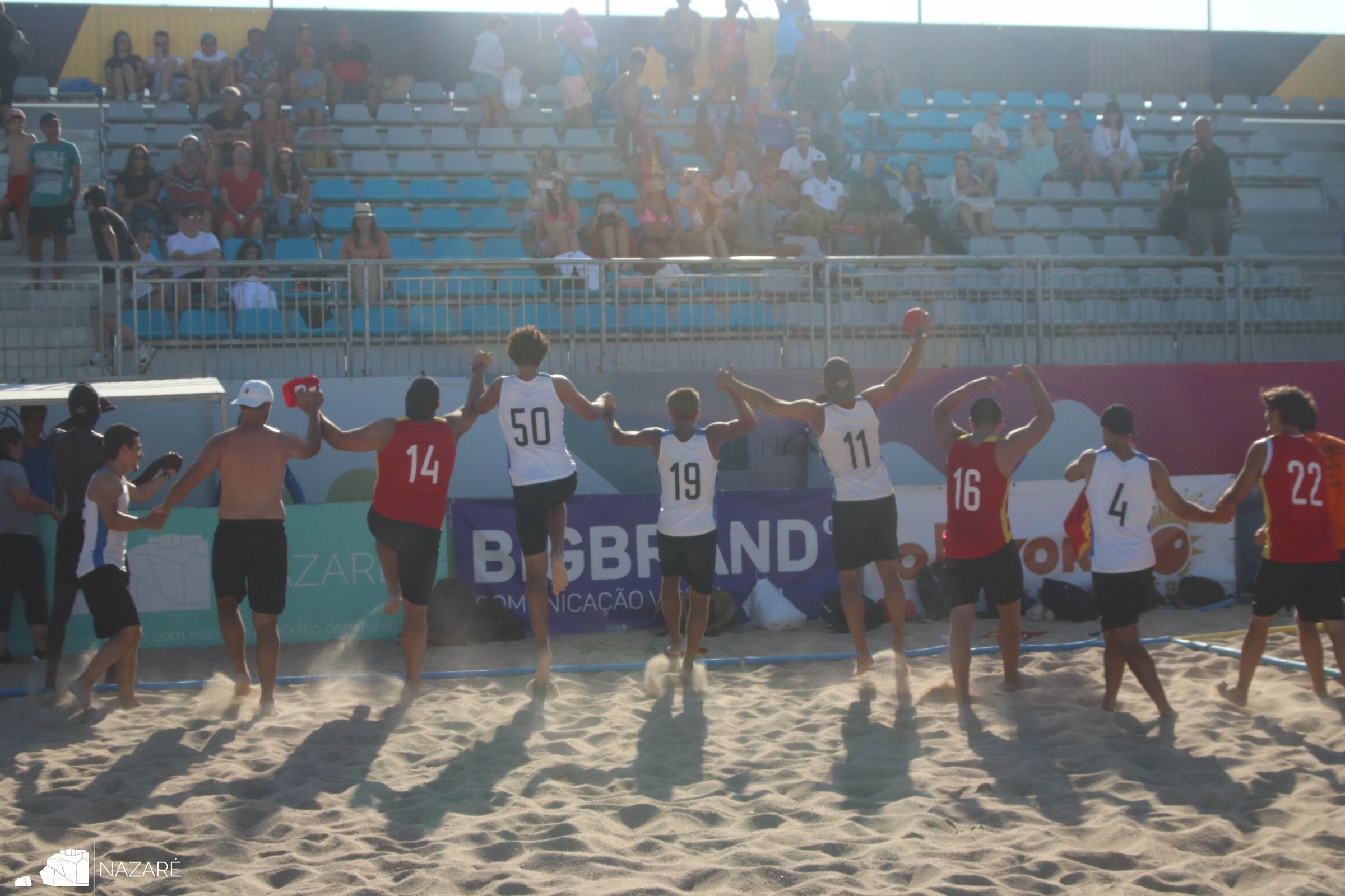 Equipa da Nazaré soma vitórias na 1ª etapa do Circuito Regional de Andebol de Praia