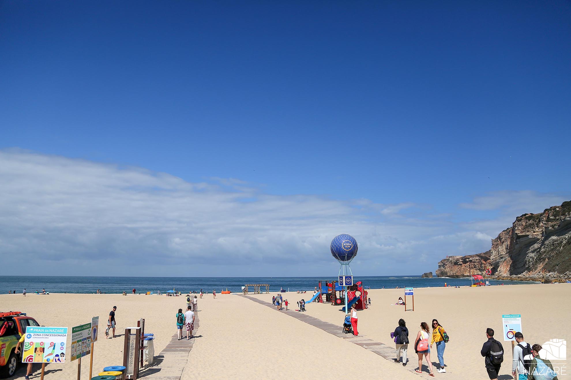 Praias da Nazaré e do Salgado galardoadas com a Bandeira Azul 