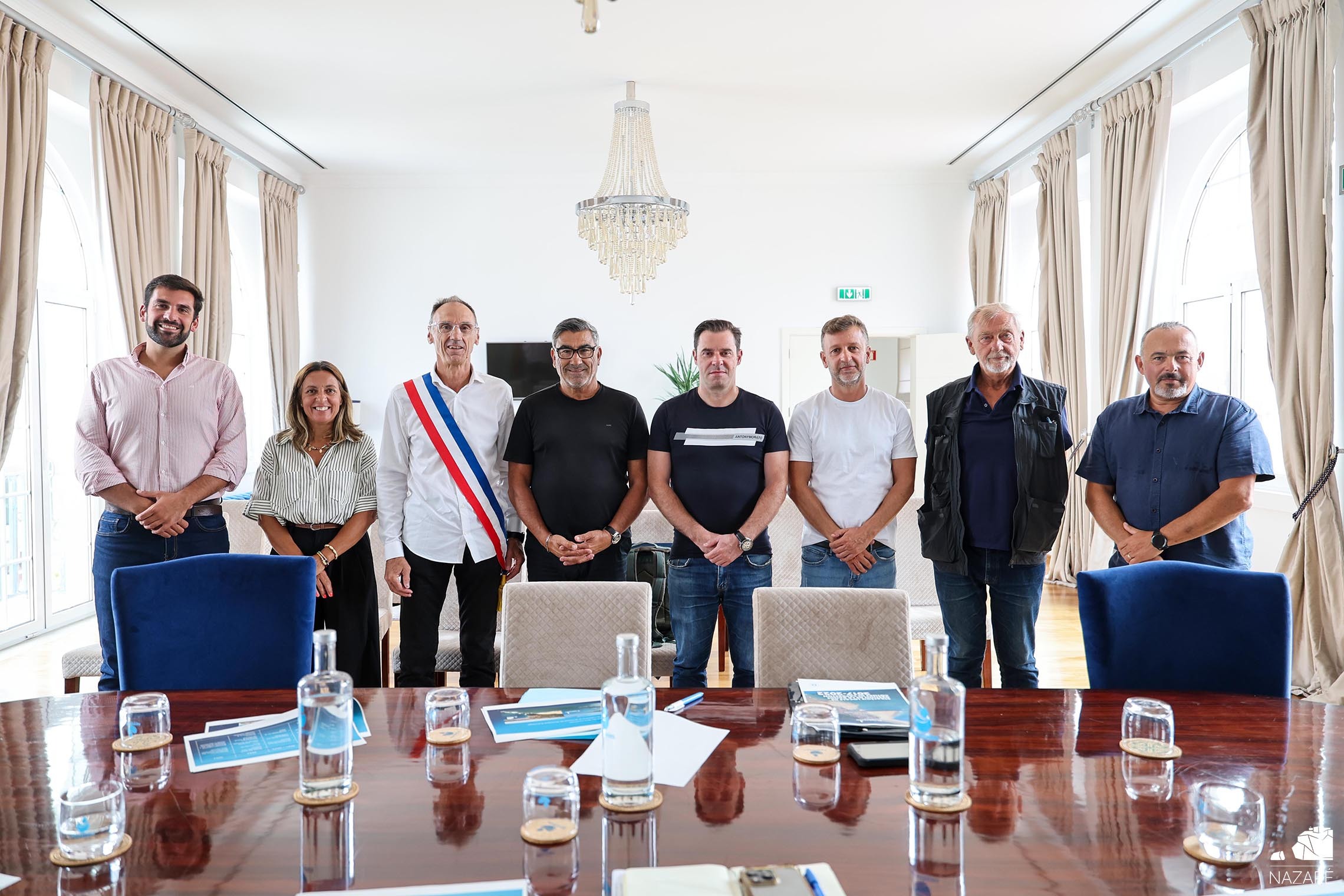Nazaré e Capbreton reforçam geminação com nova missão de investigação ao canhão submarino