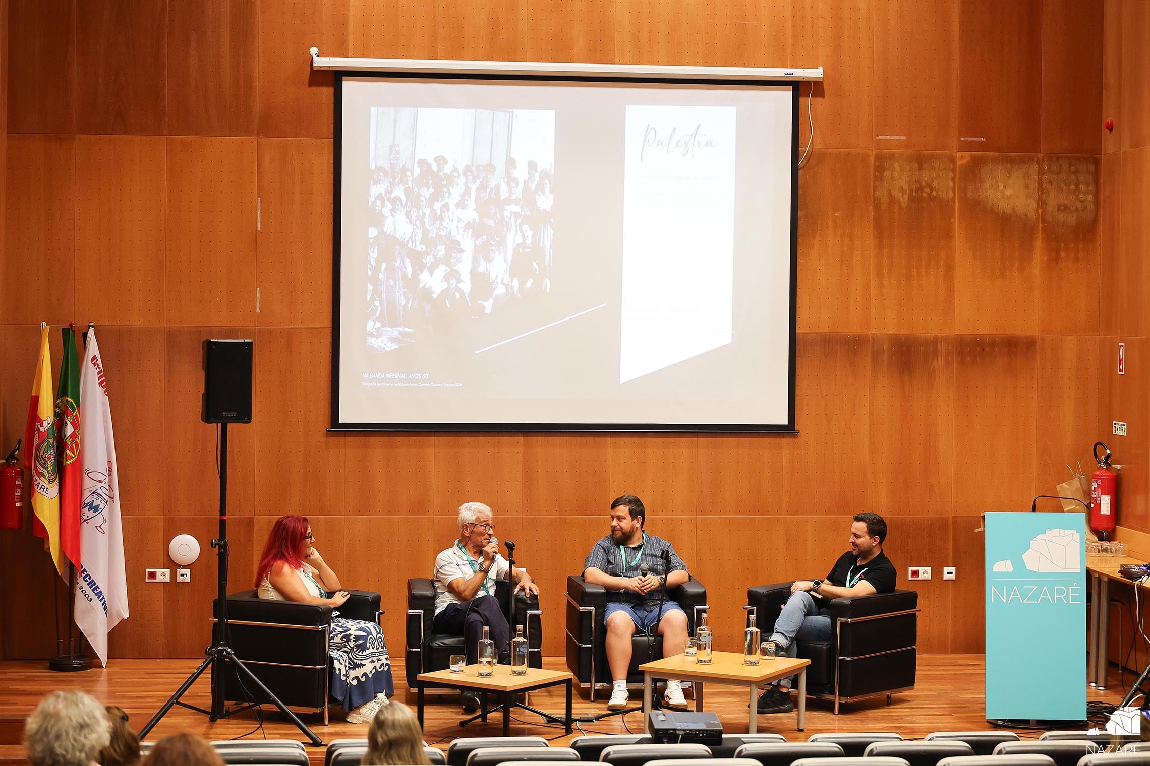 Palestra destacou o futuro do Carnaval da Nazaré e o papel da comunidade na preservação da tradição