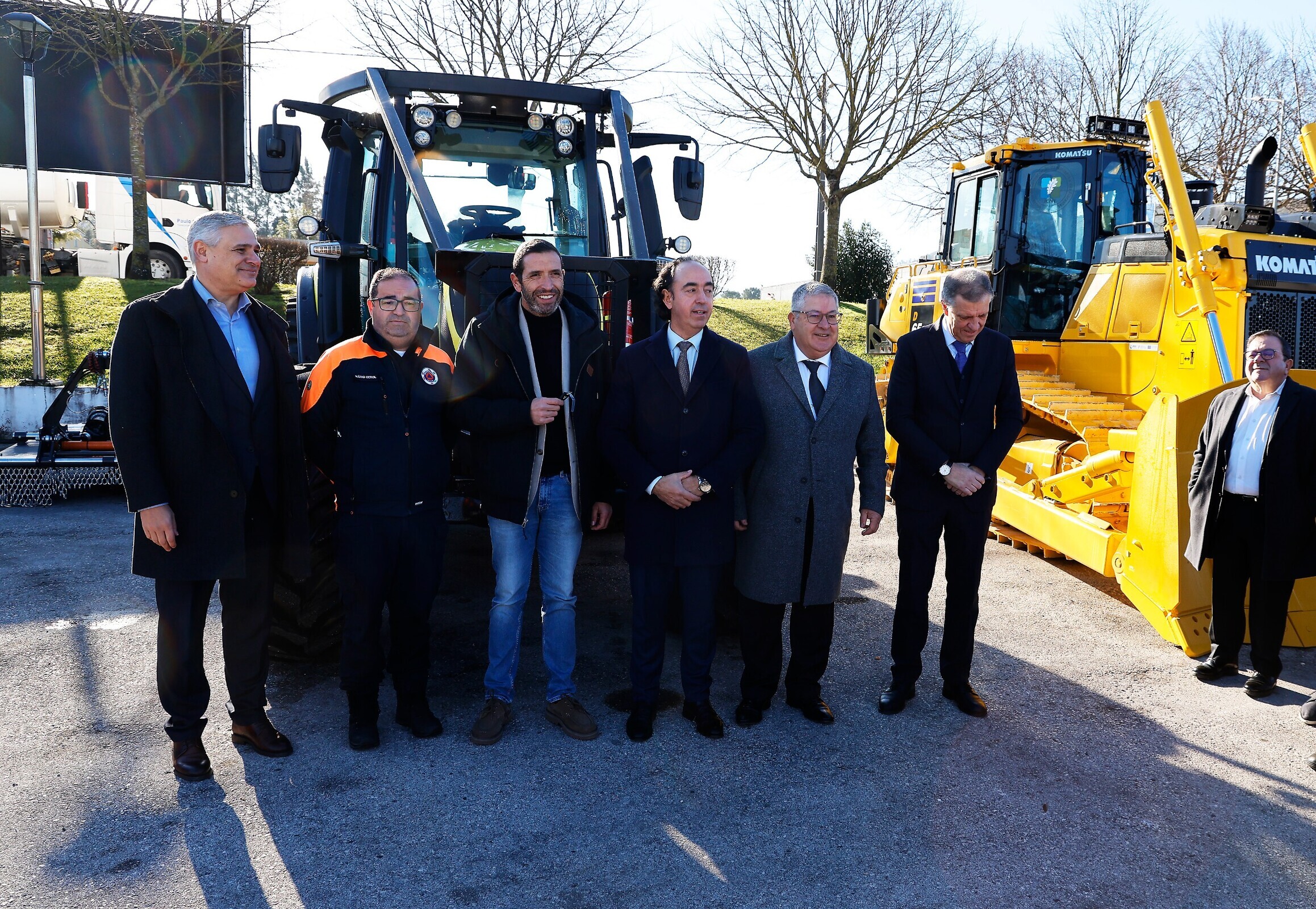 Município da Nazaré reforça prevenção de incêndios com trator florestal cedido pelo ICNF