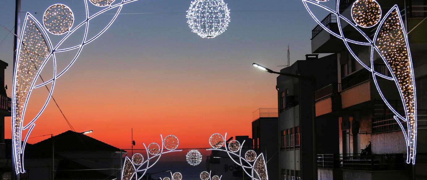 Nazaré celebra chegada do Natal com muita luz