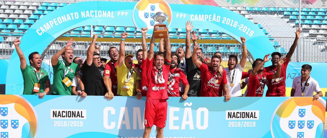 ACD O Sótão sagra-se Campeão Nacional de Futebol de Praia