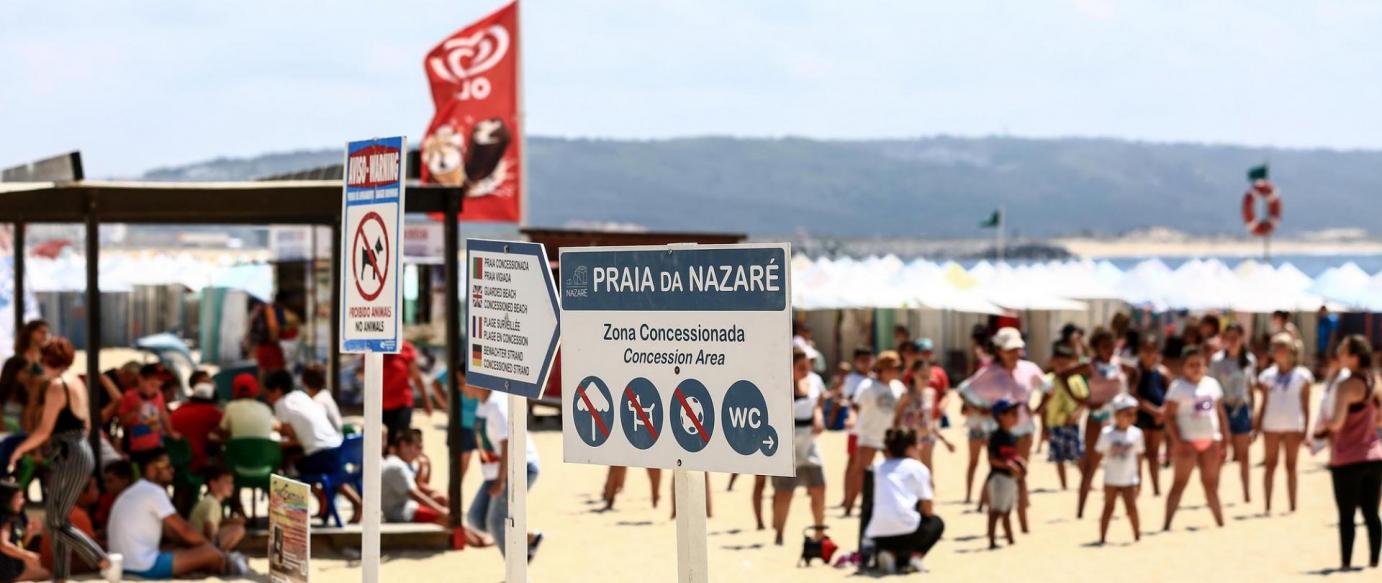 Atividades de sensibilização ambiental da Bandeira Azul da Nazaré