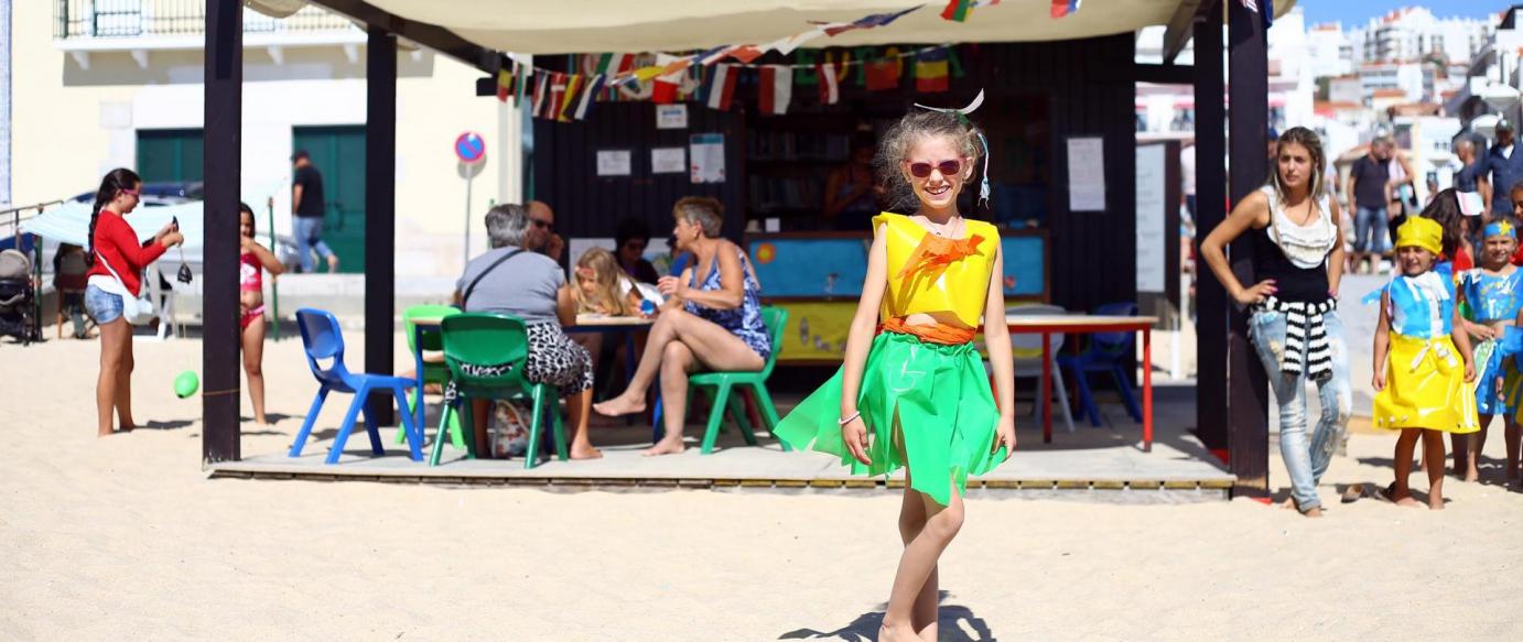 Biblioteca de Praia até ao final do mês de agosto