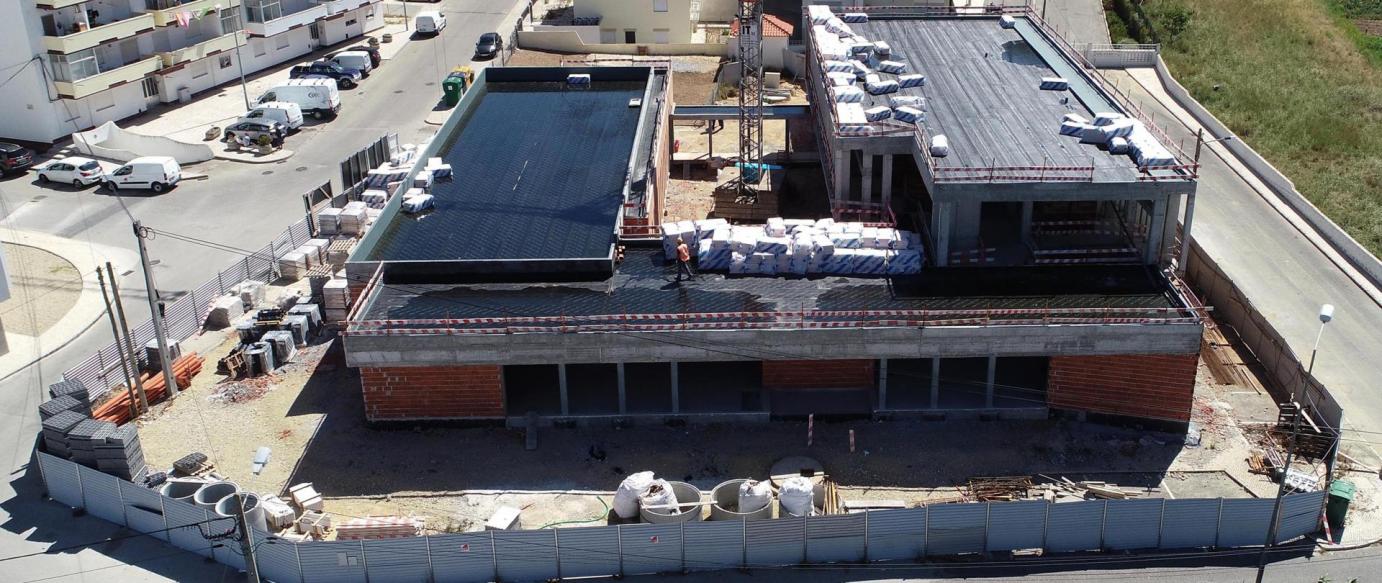 Visita da ARSLVT e Ministério da Saúde às obras da nova Unidade de Saúde da Nazaré