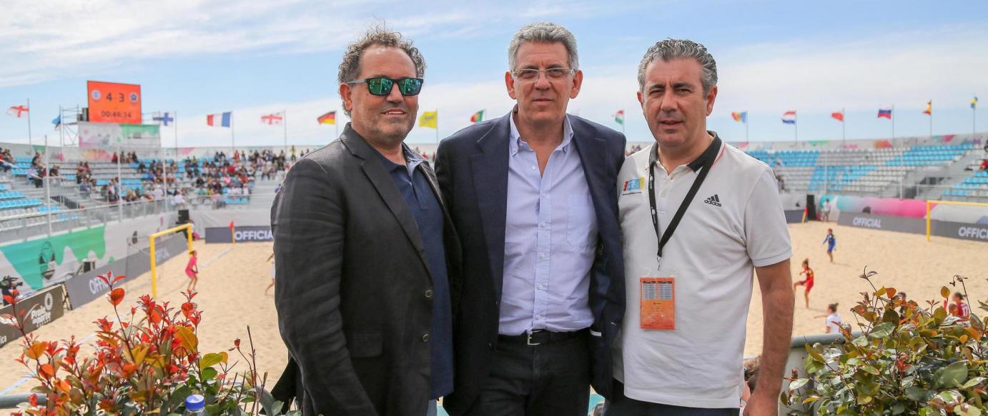 Nazaré formaliza candidatura à organização do Mundial sub 17 de Andebol de Praia