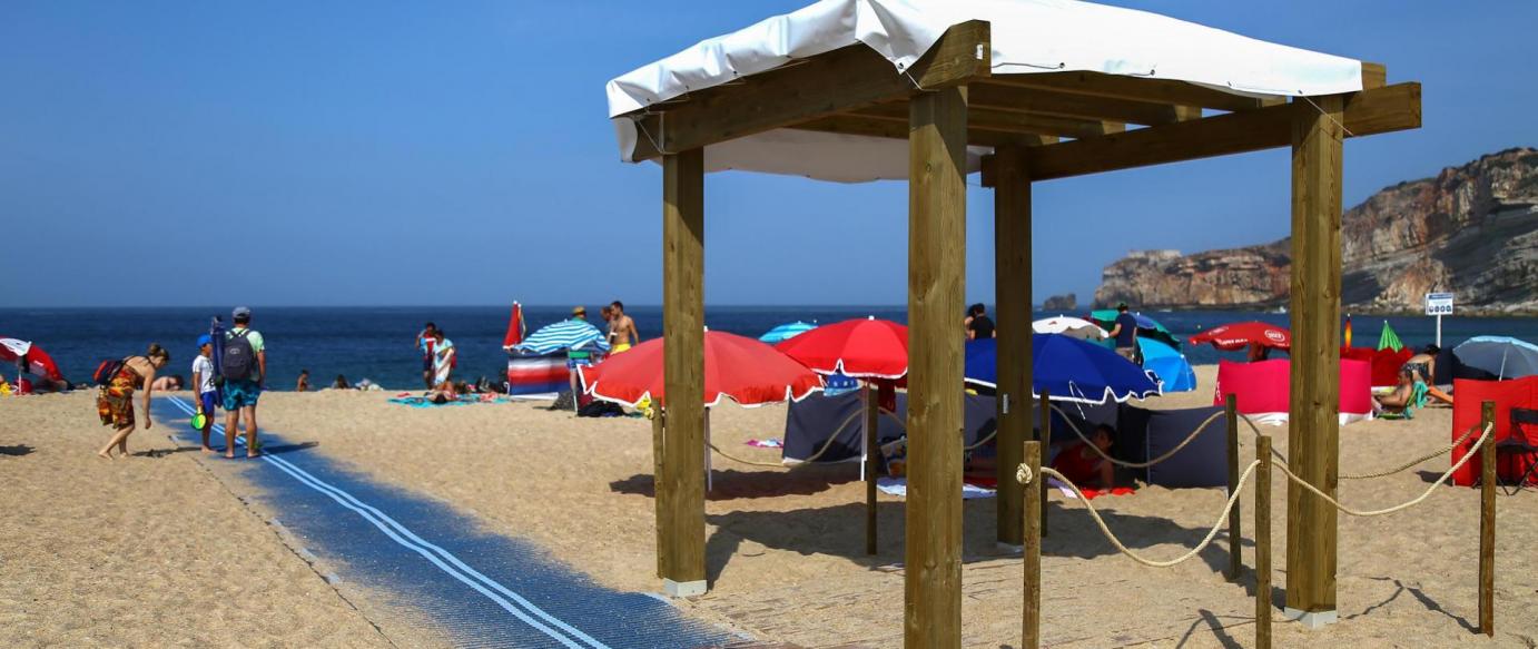Praia da Nazaré reconhecida como “Praia Mais Acessível” de 2018