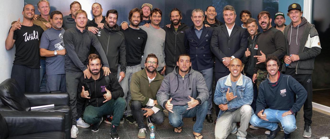 Ação de Sensibilização sobre medidas de segurança na Praia do Norte para surfistas de ondas grandes