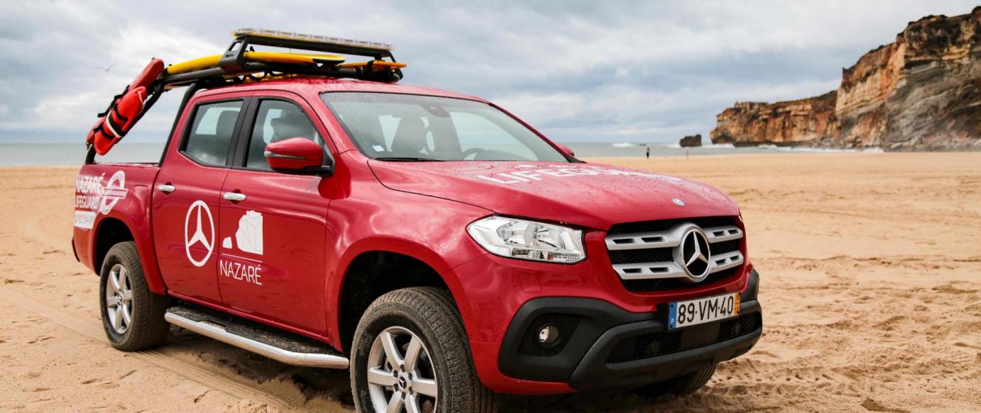 Patrulhamento de praia com reforço de equipamentos