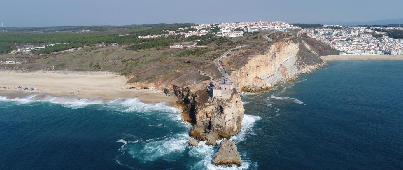 Nazaré vai abrir concurso para a instalação de uma Zipline entre o Sítio e a Praia