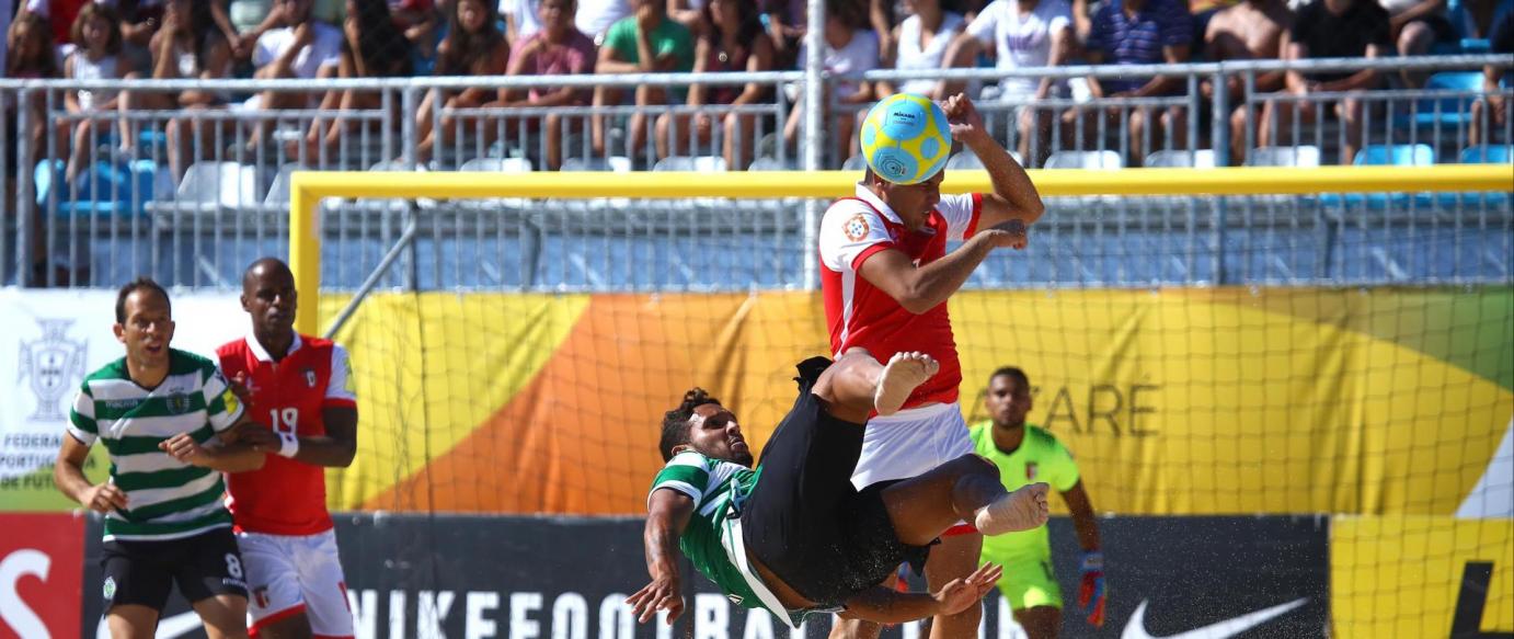 Braga renova título de campeão nacional futebol de praia