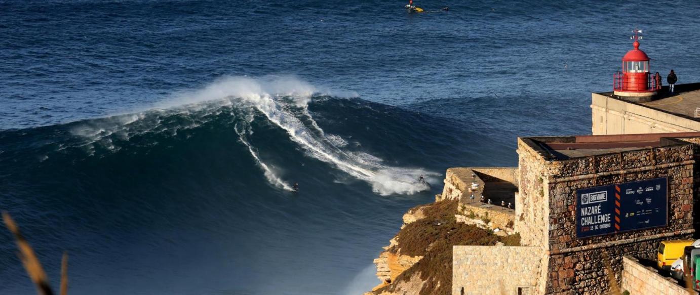 Promoção de Portugal em Nova Iorque com as Ondas da Nazaré