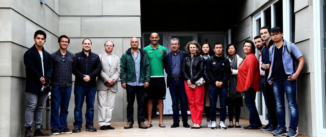 Grupo jornalistas visitou o Centro de Alto Rendimento da Nazaré