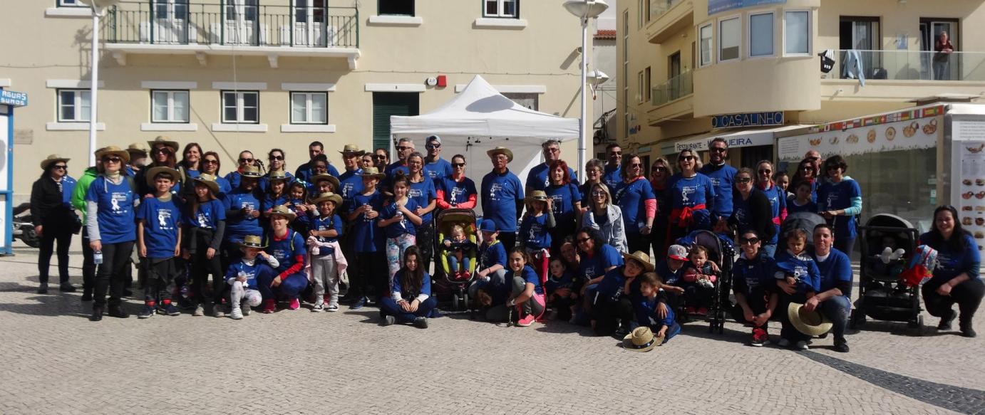 Caminhada de Solidariedade na Nazaré sensibiliza comunidade para direitos da infância