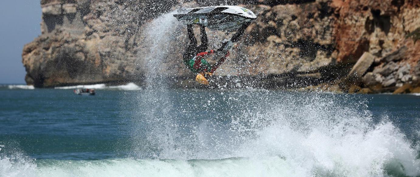 Etapa Portuguesa do Campeonato do Mundo de Freeride IFWA na Nazaré