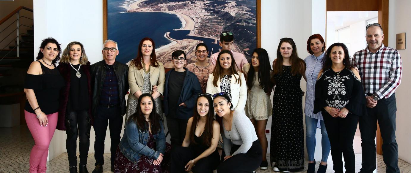 Alunos da Escola Portuguesa do Long Branch Portuguese visitam a Nazaré