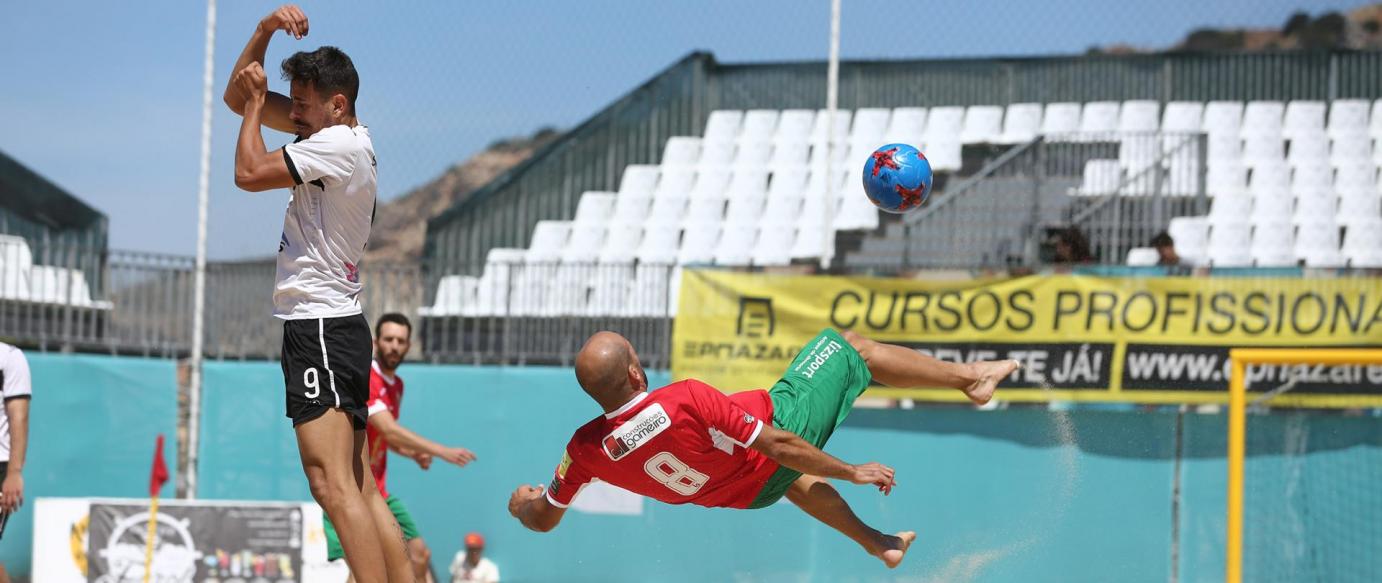 Nazaré recebe jogos da fase final do Nacional de Futebol Praia