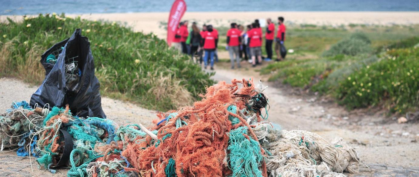 Campanha "Vamos Limpar a Europa" passou pela Nazaré