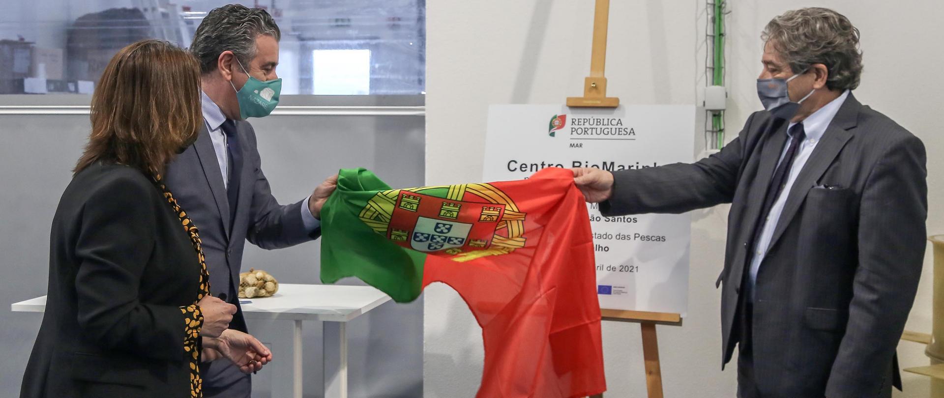 Centro Biomarinho da Nazaré foi inaugurado pelo Ministro do Mar