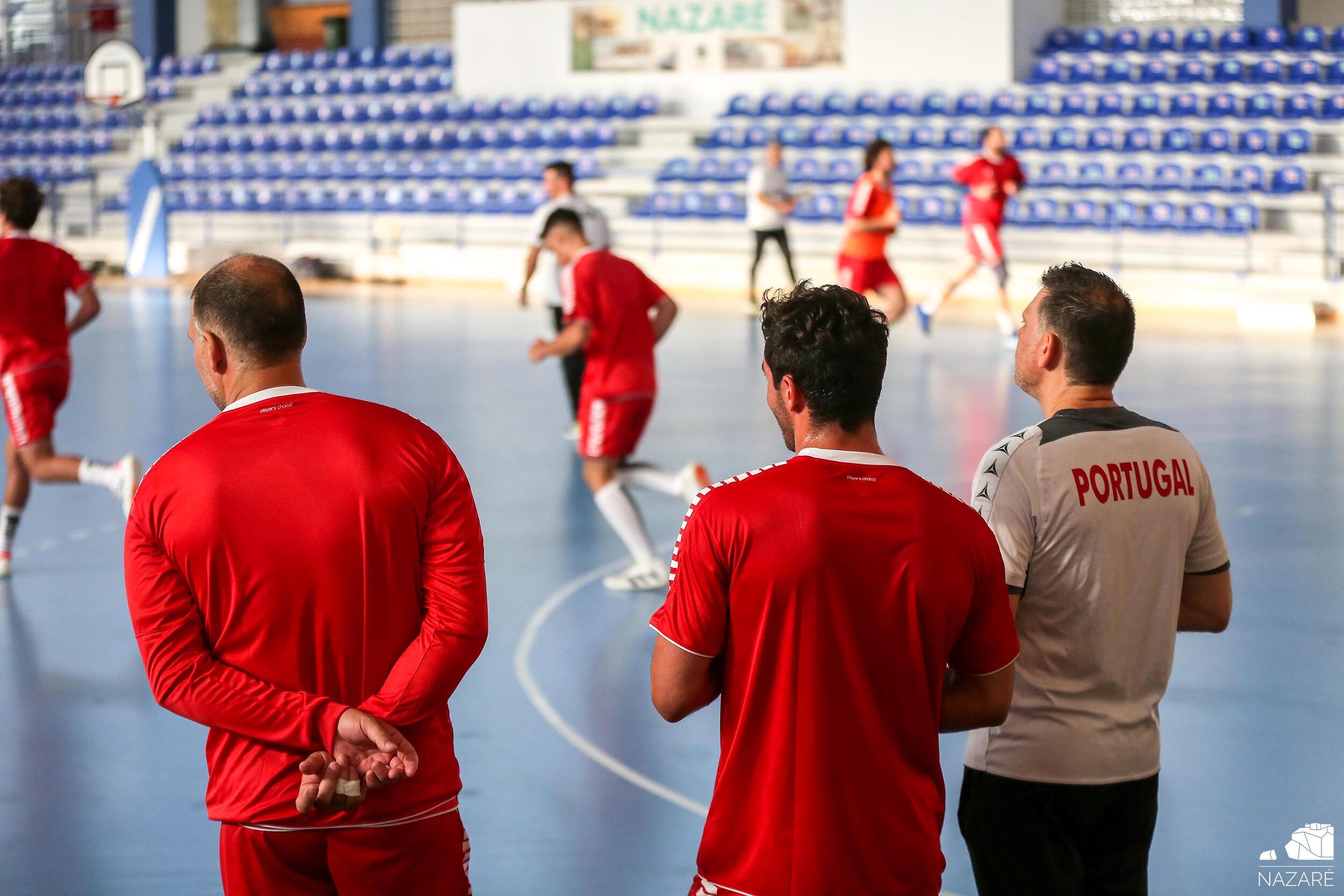  Seleção Nacional de Andebol prepara-se para os Jogos Olímpicos na Nazaré