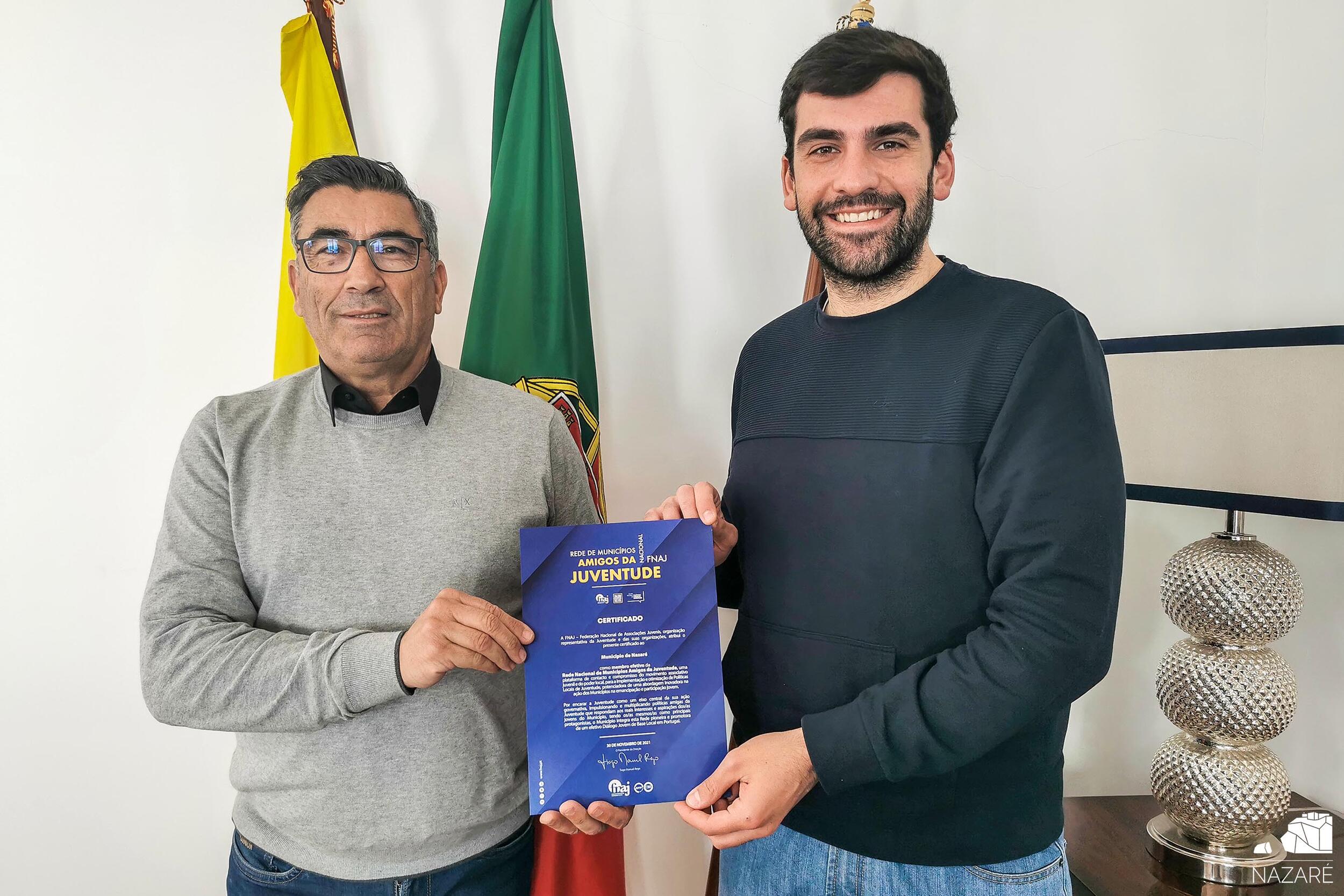 Município da Nazaré integra Rede Nacional de Municípios Amigos da Juventude da FNAJ