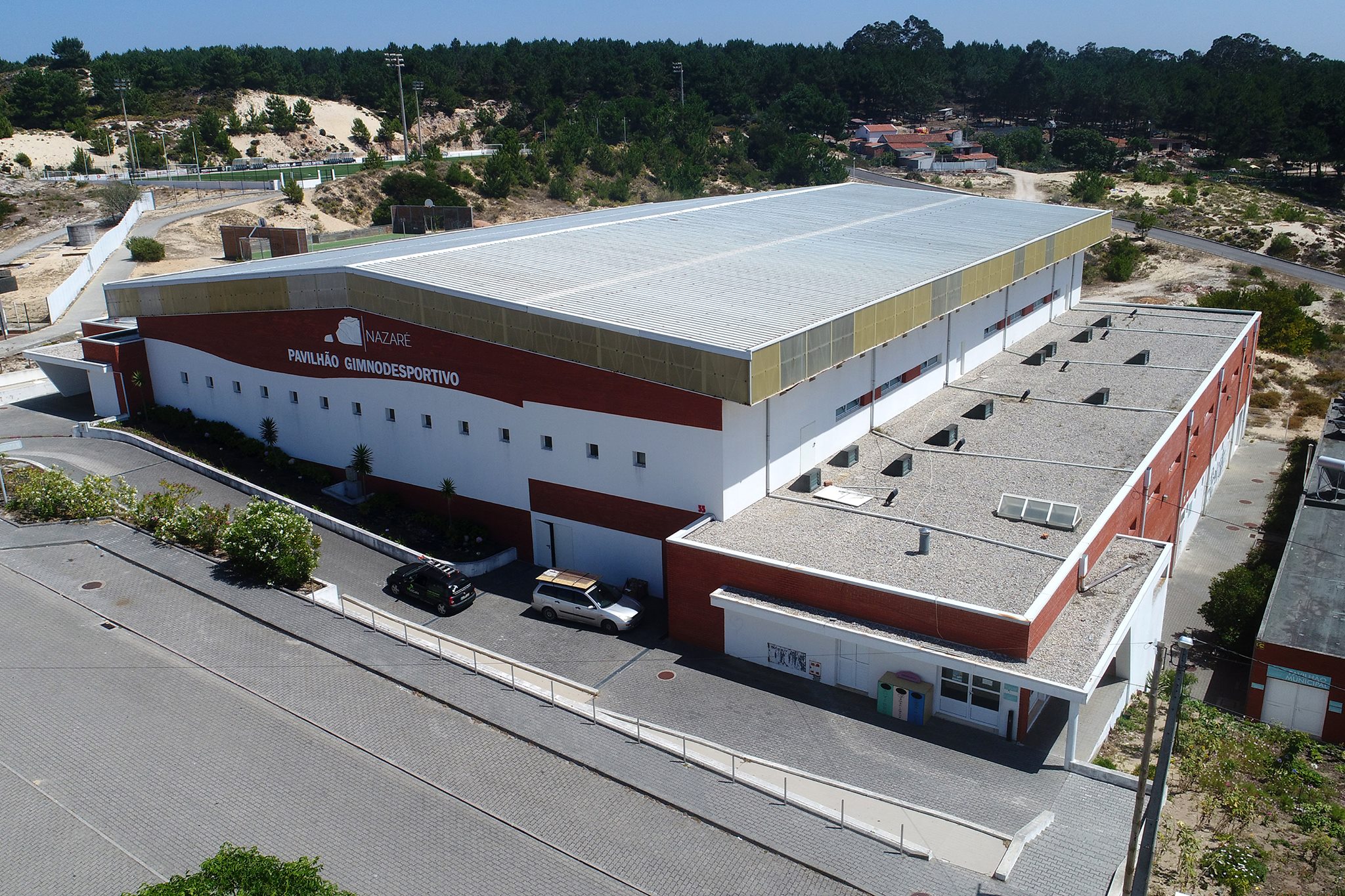 Supertaça de futsal no pavilhão gimnodesportivo da Nazaré