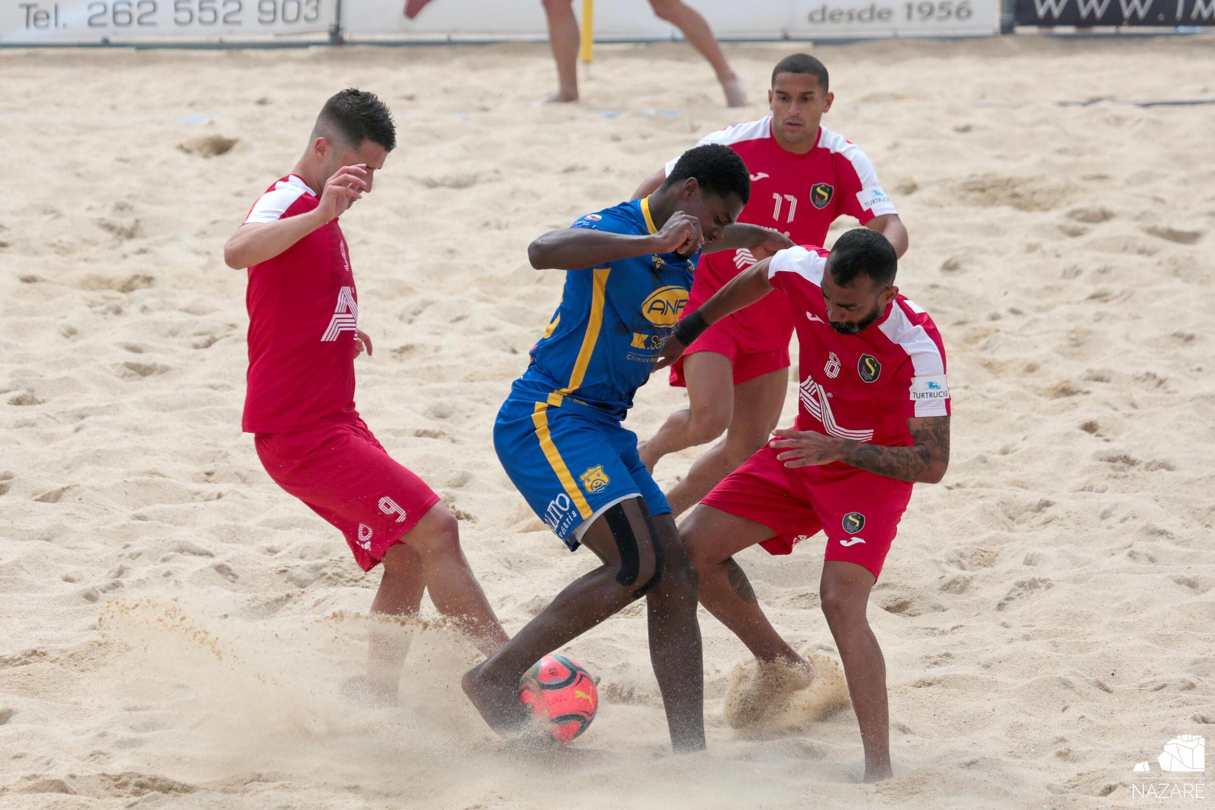 Estádio do Viveiro - Jordan Santos acolheu a jornada 6 do campeonato nacional de futebol de praia...